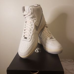 Nike Air Force 1 High Sculpt 12(W) DC3590-101 White Silver